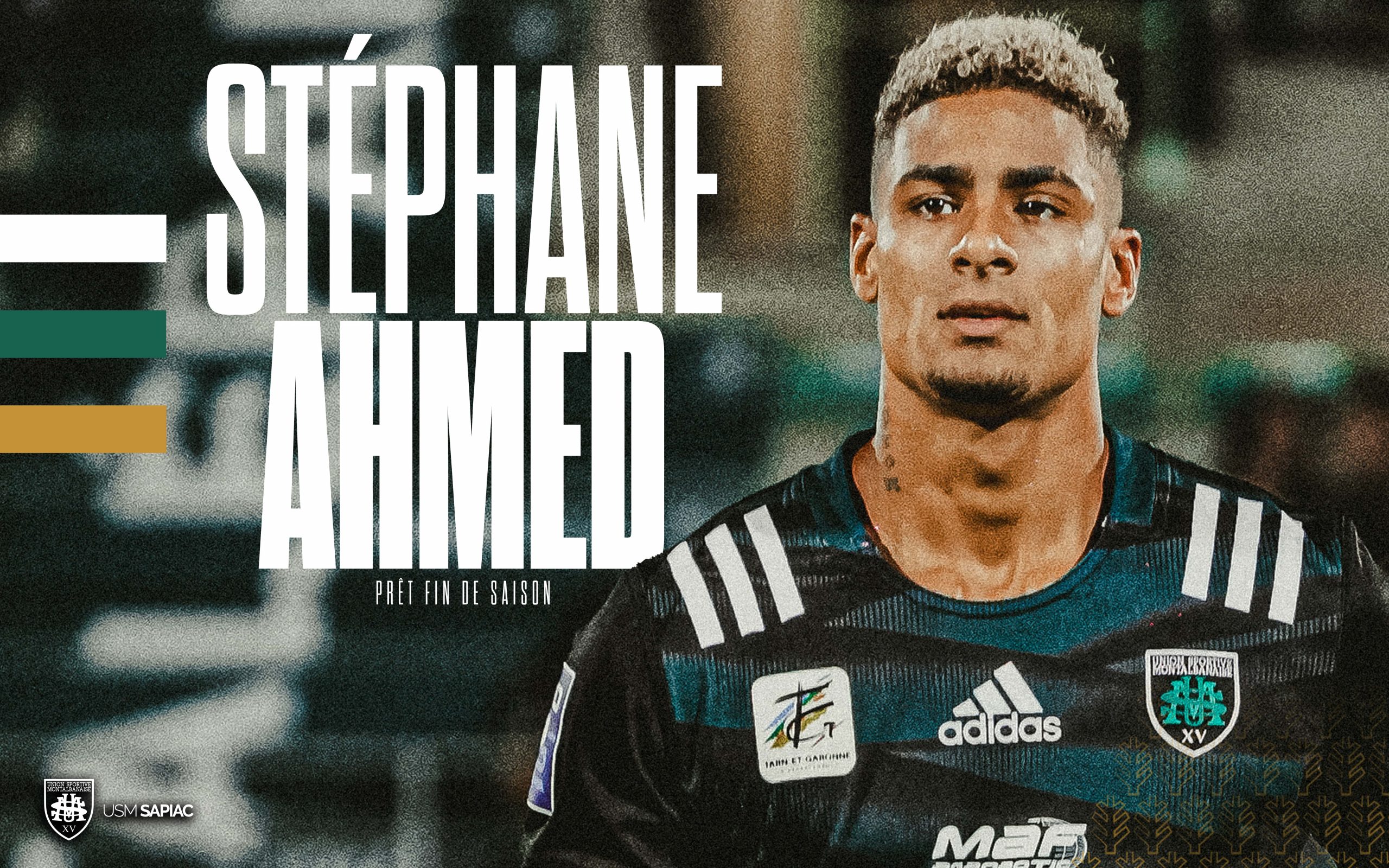 Stéphane AHMED prêté jusqu'à la fin de saison
