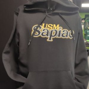SWEAT CAPUCHE SAPIAC NOIR 2025