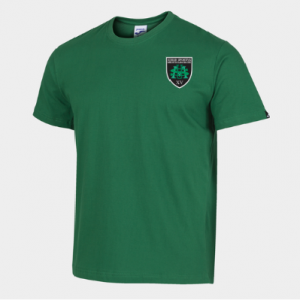 TEE SHIRT COTON JOMA JUNIOR VERT /NOIR/BLANC